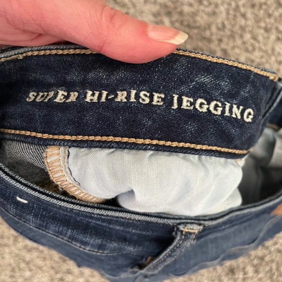 Bundle 3/$15 - AE Super Hi Rise Jegging - Picture 6 of 7